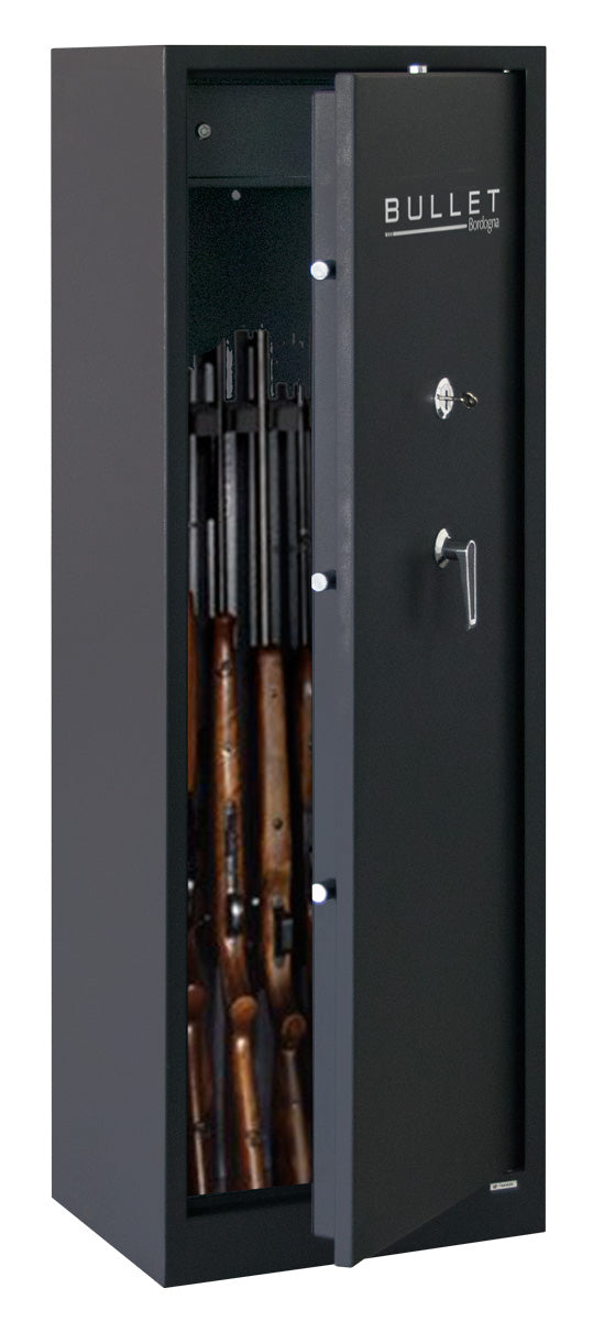 BULLET 8/C – Armadio porta fucili 8 posti a chiave