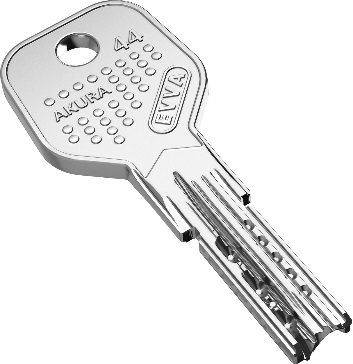 EVVA AKURA 44 Cilindro Europeo Chiave-Chiave Con 3 chiavi