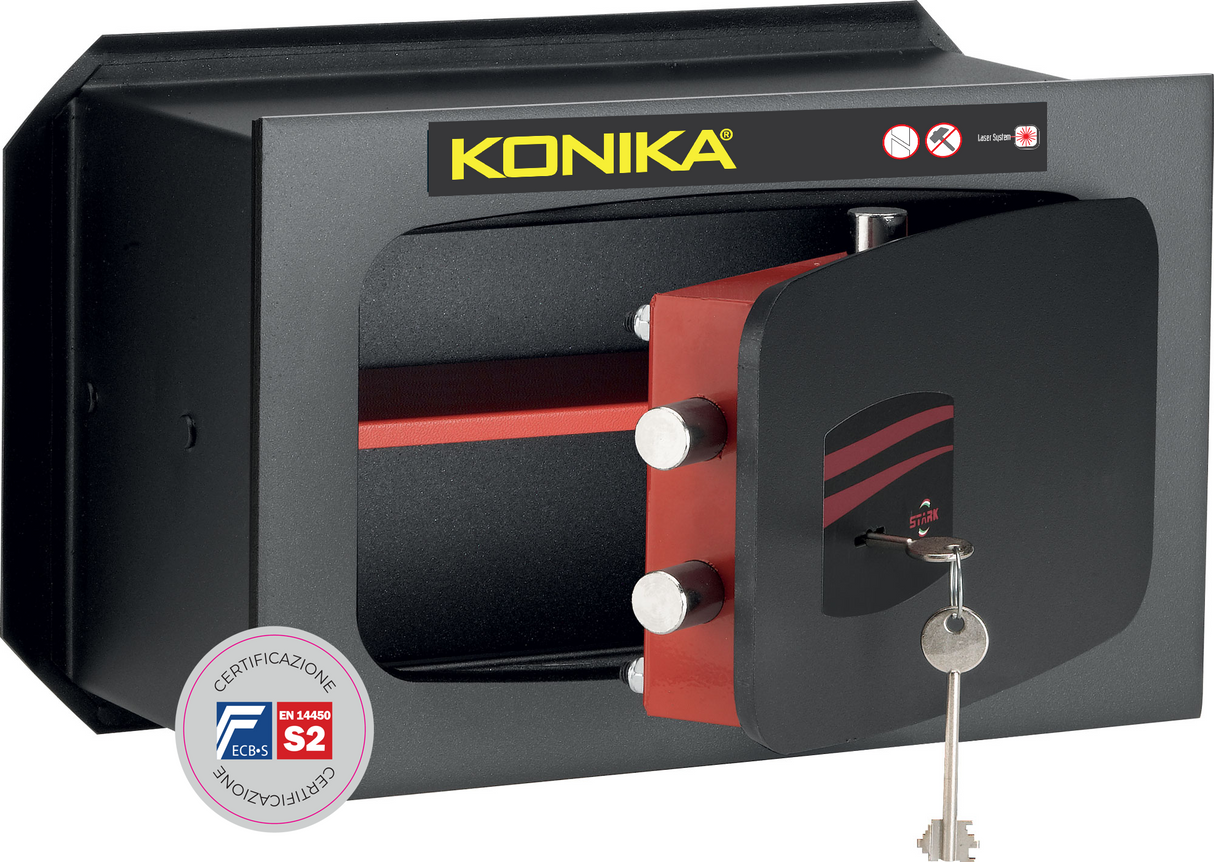 Stark 1204CE – Cassaforte a chiave da muro