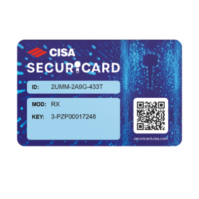 CISA RX Cilindro Europeo Frizionato Chiave-Chiave Dotazione 3 Chiavi