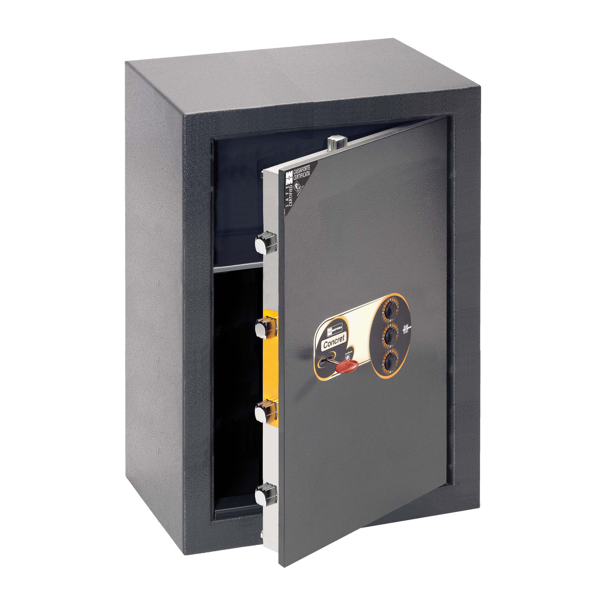 Concret 11.C 545N – Cassaforte meccanica a mobile con chiave e combinazione