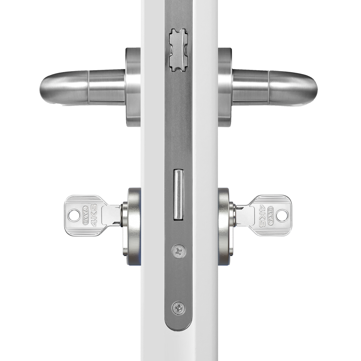 EVVA 4KS Cilindro Europeo Chiave-Chiave Dotazione 3 Chiavi