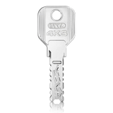 EVVA 4KS Cilindro Europeo Chiave-Chiave Dotazione 3 Chiavi