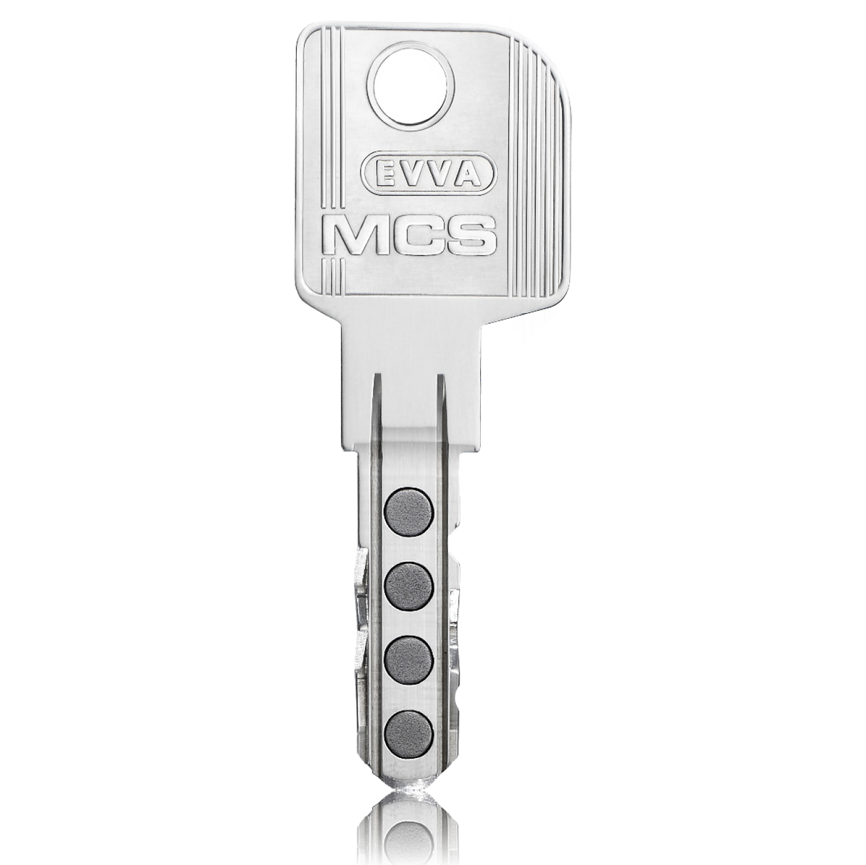 EVVA MCS Cilindro Europeo Chiave-Chiave Dotazione 3 Chiavi