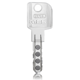 EVVA MCS Cilindro Europeo Chiave-Chiave Dotazione 3 Chiavi