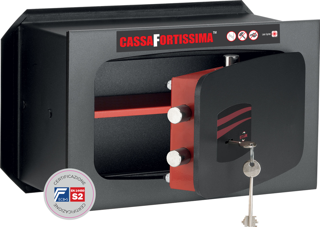Stark 202PCCE – Cassaforte a chiave da muro