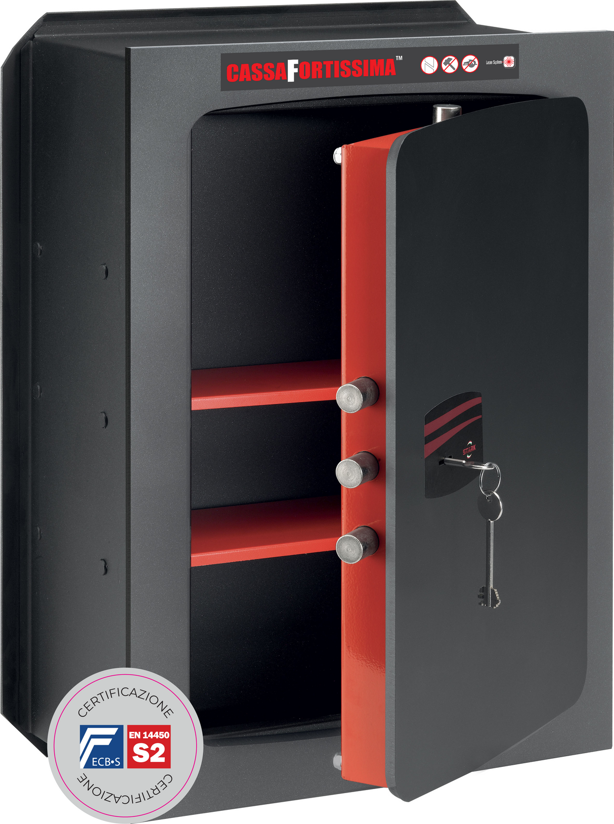 Stark 207CCE – Cassaforte a chiave da muro